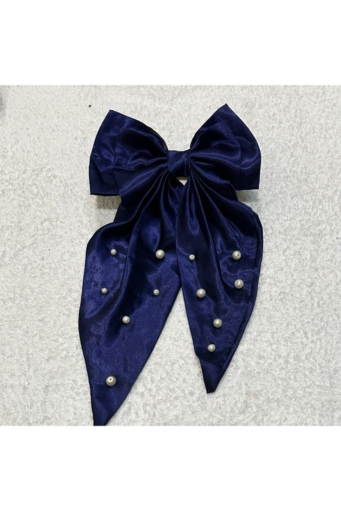 Beaded Silk Bows - Large