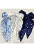 Beaded Silk Bows - Large