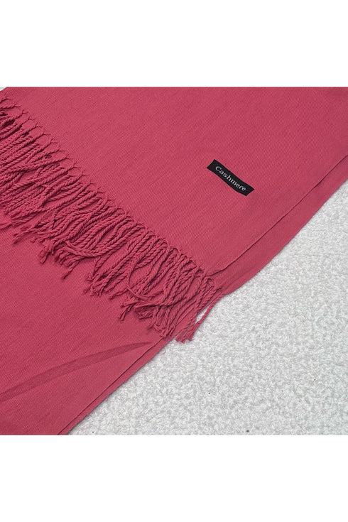Plain Cashmere Stole