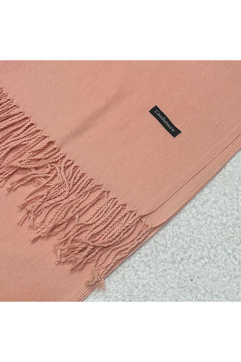 Plain Cashmere Stole