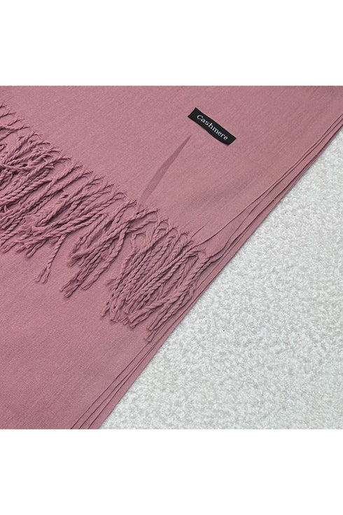 Plain Cashmere Stole