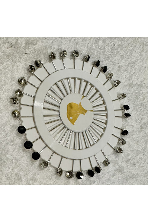 Rhinestone Straight Pins