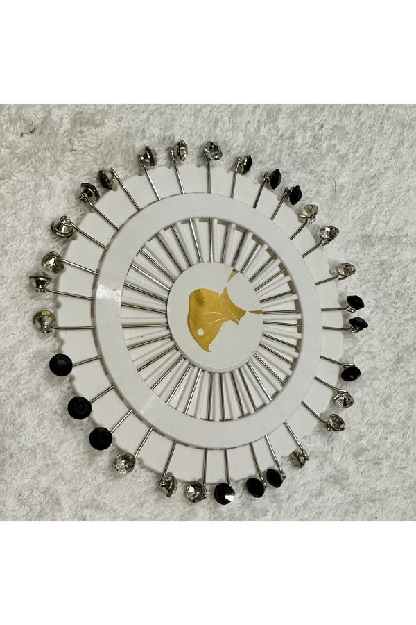 Rhinestone Straight Pins