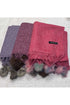 Balls wool cashmere Stoles